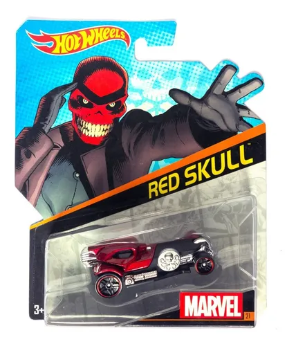 Red skull cheap hot wheels