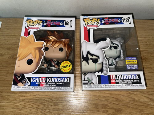 Funko Pop Set 2 Piezas Bleach - Ichigo Chase Y Ulquiorra (Usado)