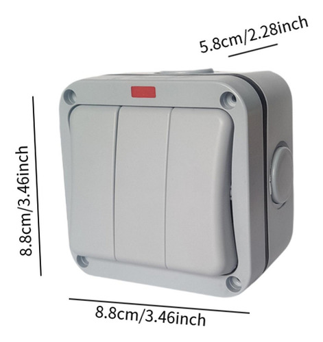 Interruptor De Prueba De Agua Ip66, Interruptor Eléctrico