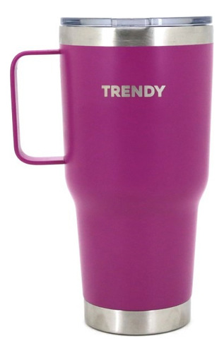 Vaso Termico Trendy 900ml Inoxidable Frio Calor Viaje Paseo