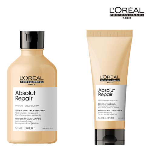 Loreal Kit Absolut Repair Shampoo + Acond Serie Expert