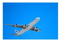 Comprar Vinilo 60x90cm Avion Cielo Aeronave Aerolinea Viajes P1