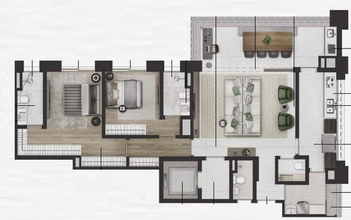 Imagem 18 de 26 de Apartamento À Venda No Bairro Itaim Bibi - São Paulo/sp - O-20407-33947