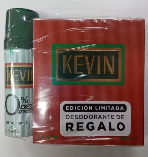Perfume Kevin 100ml Mas Deo Pack 1 Unidad 