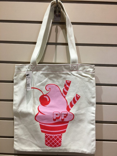 Paul Frank Canvas Tote, Color Nat.   Autentico!