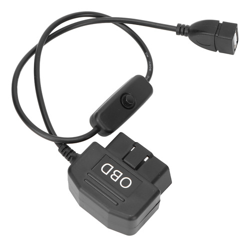 Cable De Carga Usb Con Conector Macho Obd2 De 16 Pines, Adap