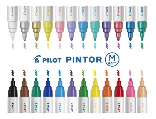 Marcadores Pilot Pintor Marker (gama Completa)