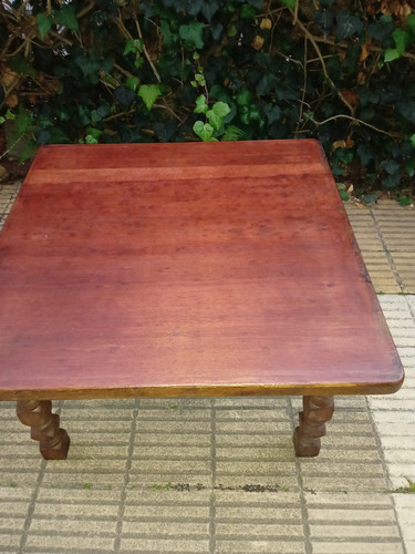 Mesa Ratona Patas De Roble 