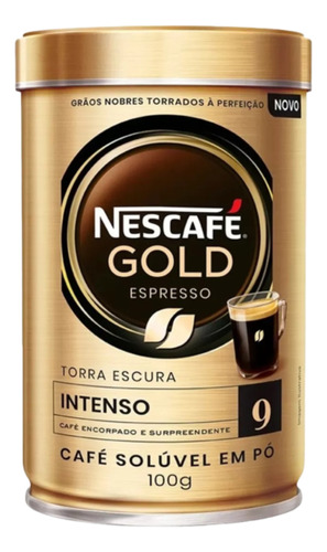 Café Solúvel Gold Intenso Nescafé 100g