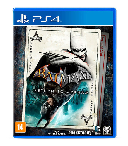 Imagen 1 de 5 de Batman: Return to Arkham Standard Edition Warner Bros. PS4 Físico