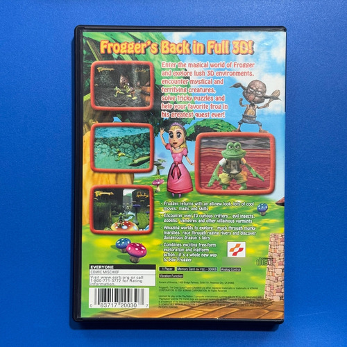 Frogger The Great Quest Ps2 Original (Reacondicionado)