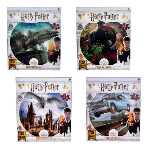 Puzzle 3d De 500 Piezas Harry Potter