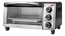 Comprar Horno Eléctrico Black+decker To1755 Convección 4 Rebanadas Color Plateado\u002FNegro