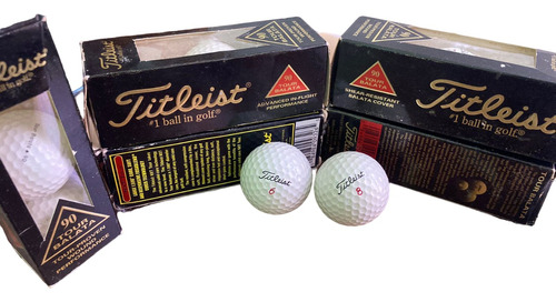  Pelotas De Golf  Titleist -  5 Packs