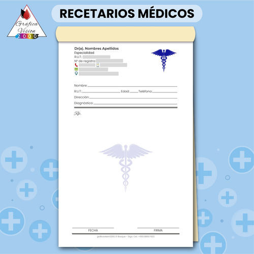 Recetarios Médicos, Orden De Examen, Certificados Médicos