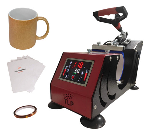 Plancha Sublimadora De Tazas Tlp Touch Termos Tarros Botella