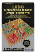 Comprar Juego Ludo Deluxe Tablero Simil Madera Spin Master 