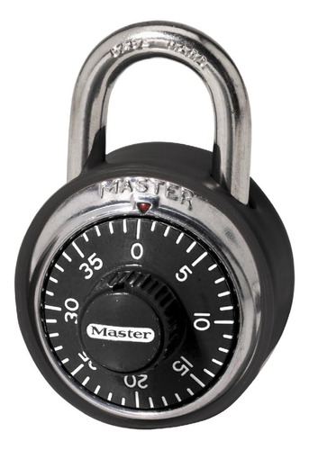 Master Lock 1500dcov Dial Negro Candado De Combinacion Con 