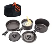 Comprar Juego Set De Ollas Para Camping Campsor 3en1