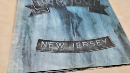 Bon Jovi New Jersey Vinilo Excelente Vintage