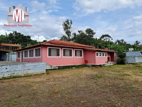 Linda Chácara Com 4 Dormitórios, Piscina, Ótima Localização, À Venda, 912 M² Por R$ 380.000 - Rural - Monte Alegre Do Sul/sp - Ch0871