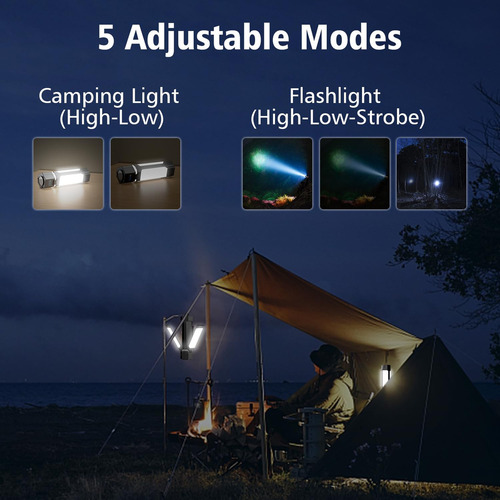 Portatil Recargable Emergencia Usb Lámpara Foco Led 1pzs