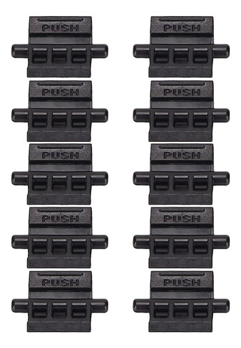 10 Pc Battery Lock Hold, Walkie Talkie Push Button Battery L