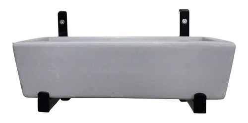 Suporte De Ferro Para Jardim Vertical Floreira Plantas Cinza