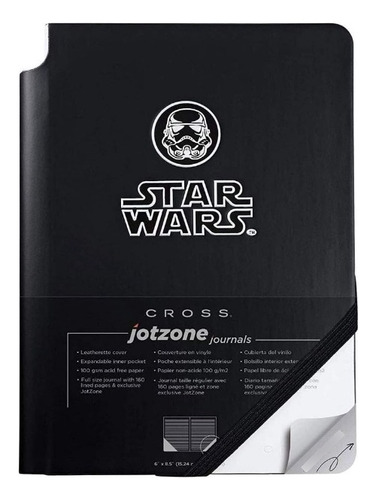 Libreta Star Wars Cross Jotzone Journal - Stormtrooper