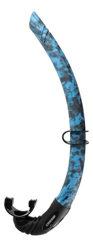 Respirador Snorkel De Mergulho Cressi Corsica Hunter Flex Cor Azul