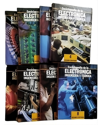 Enciclopedia De La Electrónica Ingeniería Y Técnica 8 Libros