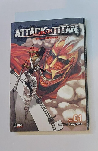 Attack On Titan 1-hajime Isayama-ovni Press - Impecable!