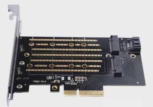 Placa/adaptador Pci-e Ssd M.2 Nvme E M.2 Sata Knup Kp-ad136