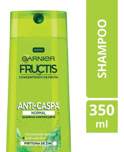Shampoo Anticaspa Fructis Normal 350ml 