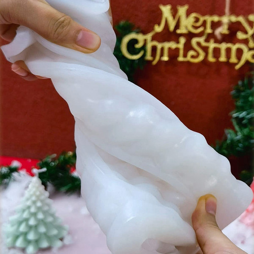 Molde Para Velas Con Forma De Árbol De Navidad, 3 Unidades,