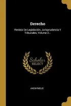 Comprar Libro Derecho : Revista De Legislaci N, Jurisprudencia Y ...