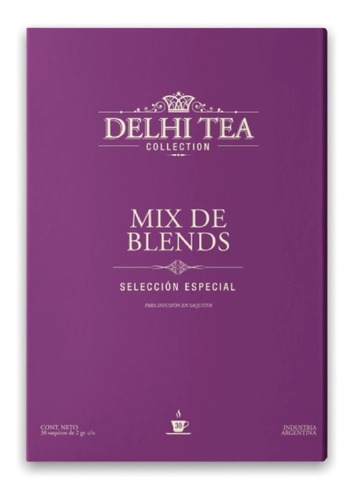 Imagen 1 de 1 de Delhi Tea - Seleccion Especial Saquitos X 30 