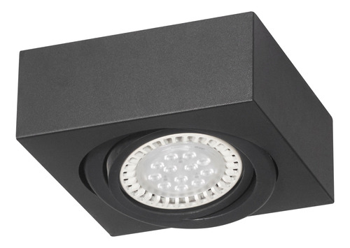 Spot Plafón Box 1 Luz Móvil Para Halospot Ar111 Eco Apto Led