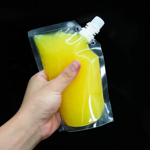 1000 Bolsa Para Líquidos Stand Up Pouch Con Taparros 1000 Ml