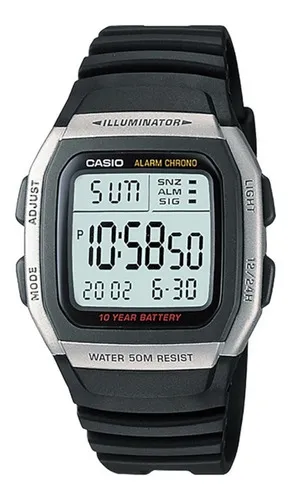 Reloj Casio Illuminator 1817 W 92h MercadoLibre