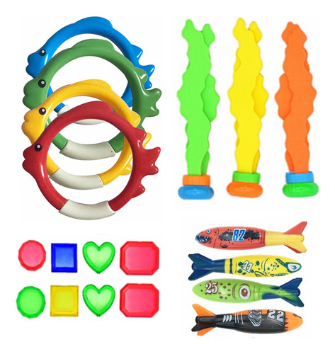 Juguetes De Piscina Para Niños Treasure Hunt Torpedo Toys, 1