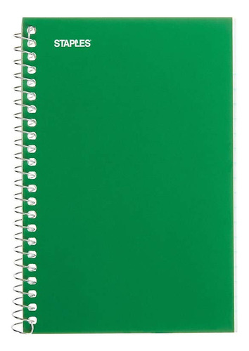 Bloc De Notas Staples 200014, 10,16 Cm X 15,24 Cm, Con Rayas