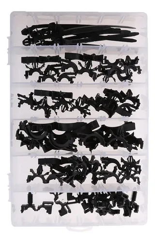 54pcs Clip De Retención De Arnés De Alambre De
