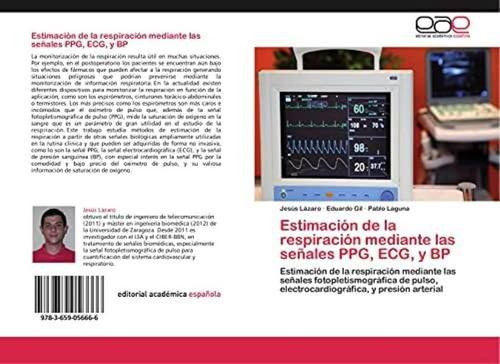 Libro: Estimación De La Respiración Mediante Las Señales Y Y