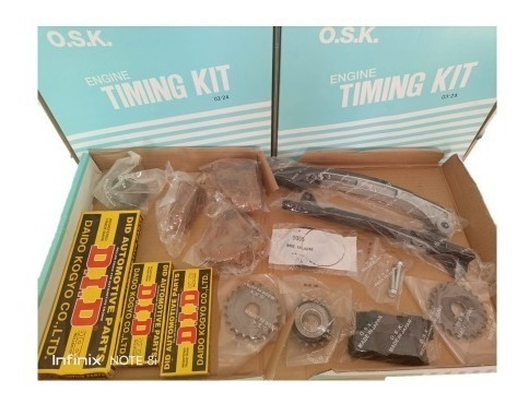 Kit De Tiempo Toyota Motor 1gr Fortuner/ Hilux Kavak 4.0