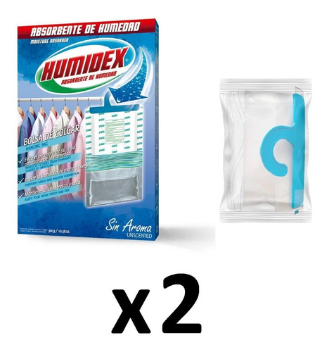 Kit X2 Absorben Humedad Closet - Unidad a $112