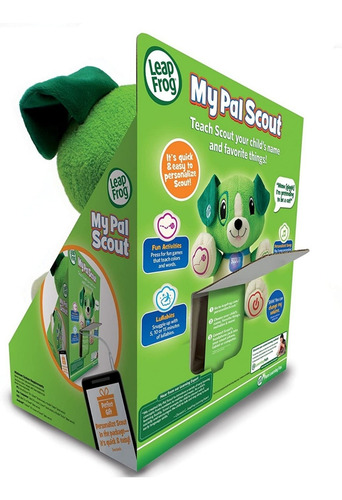 Peluche Interactivo Leapfrog My Pal Scout Idioma Inglés