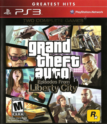 Grand Theft Auto Gta Episodes From Liberty City Ps3 - Fisico