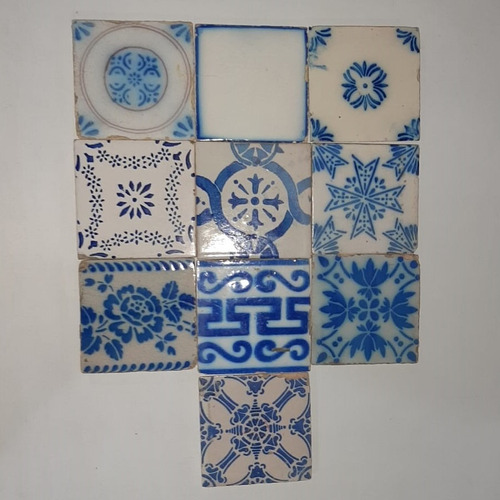 Imagen 3 de 10 de Antigua Colección 76 Azulejo Pas De Calais 7645