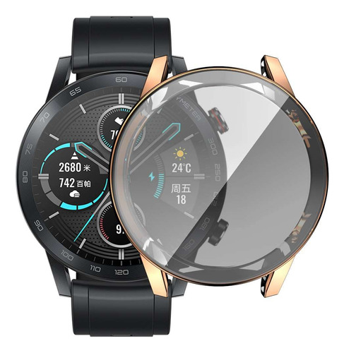 Protector De Pantalla Tpu Watch Case 360, Funda Completa, Delgada Y Inteligente